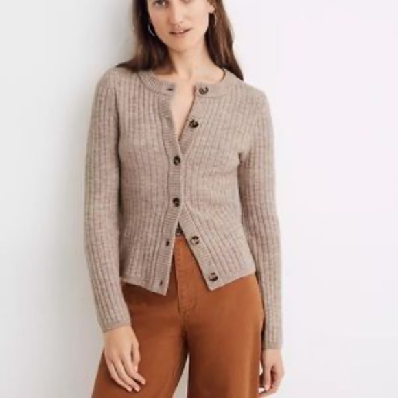 Madewell Merritt Shrunken Cardigan Sweater XXS - Picture 2 of 7